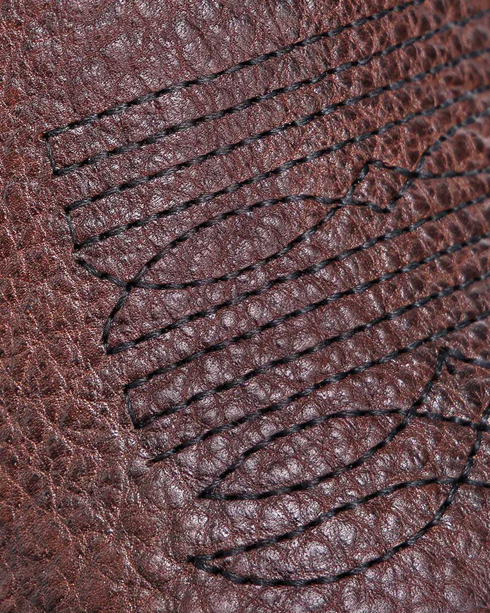 Western rodeo dark brown bison boot 12 Western rodeo dark brown bison boot