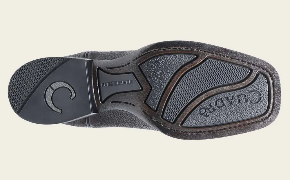 Western rodeo dark brown bison boot 8 Western rodeo dark brown bison boot