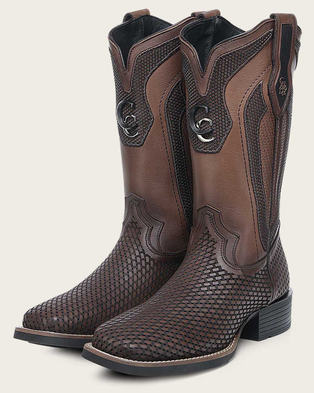 Western rodeo honey bovine boot