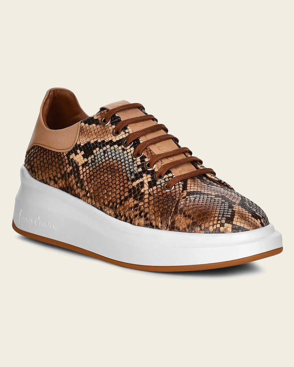 Sneakers brown full exotic leather 11 Sneakers brown full exotic leather