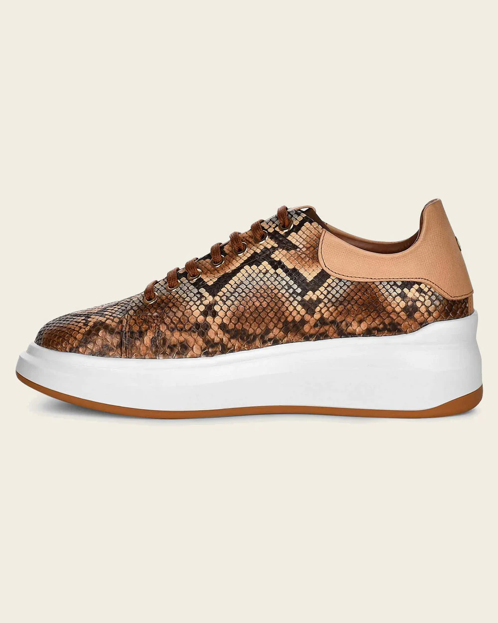 Sneakers brown full exotic leather 15 Sneakers brown full exotic leather