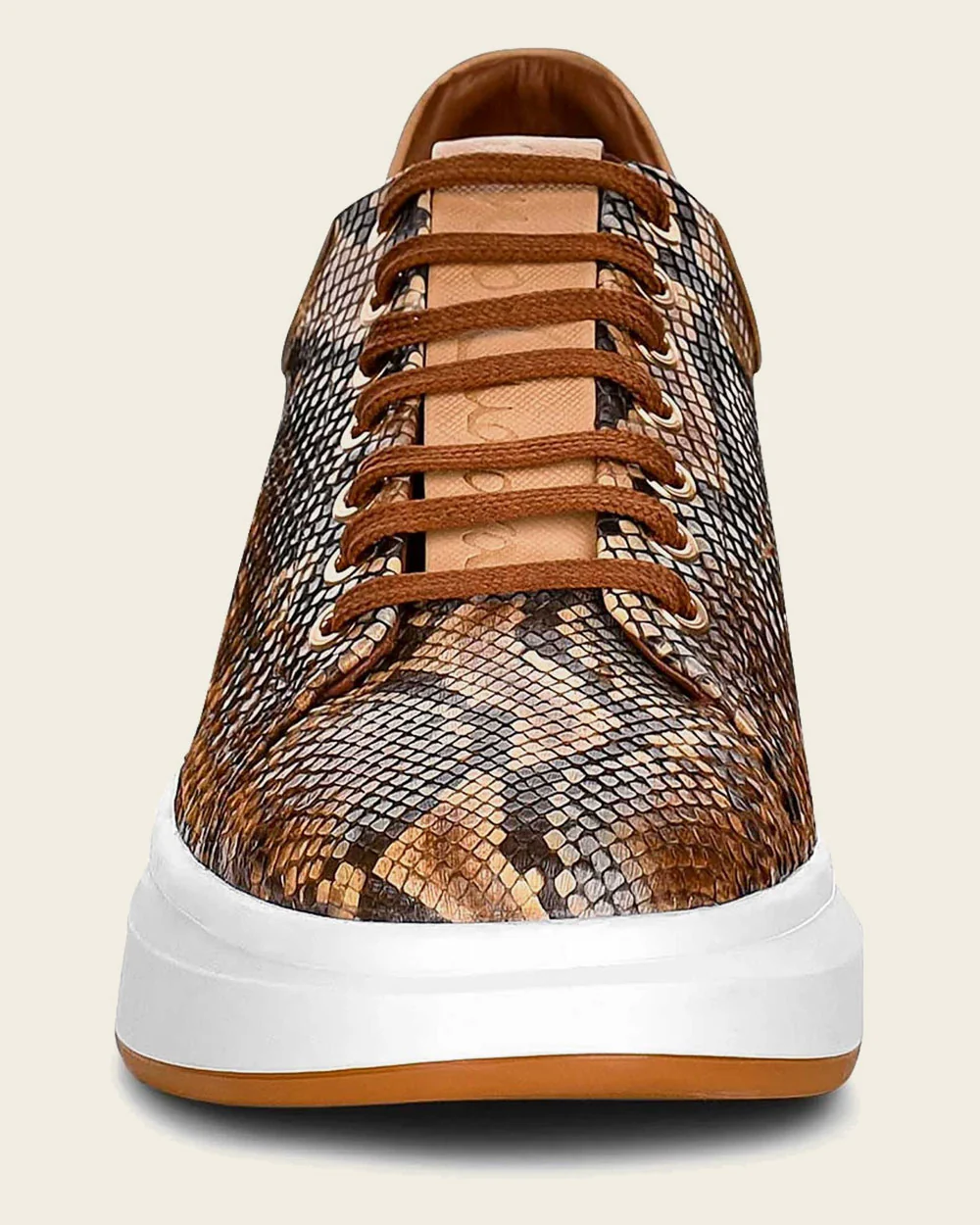 Sneakers brown full exotic leather 5 Sneakers brown full exotic leather