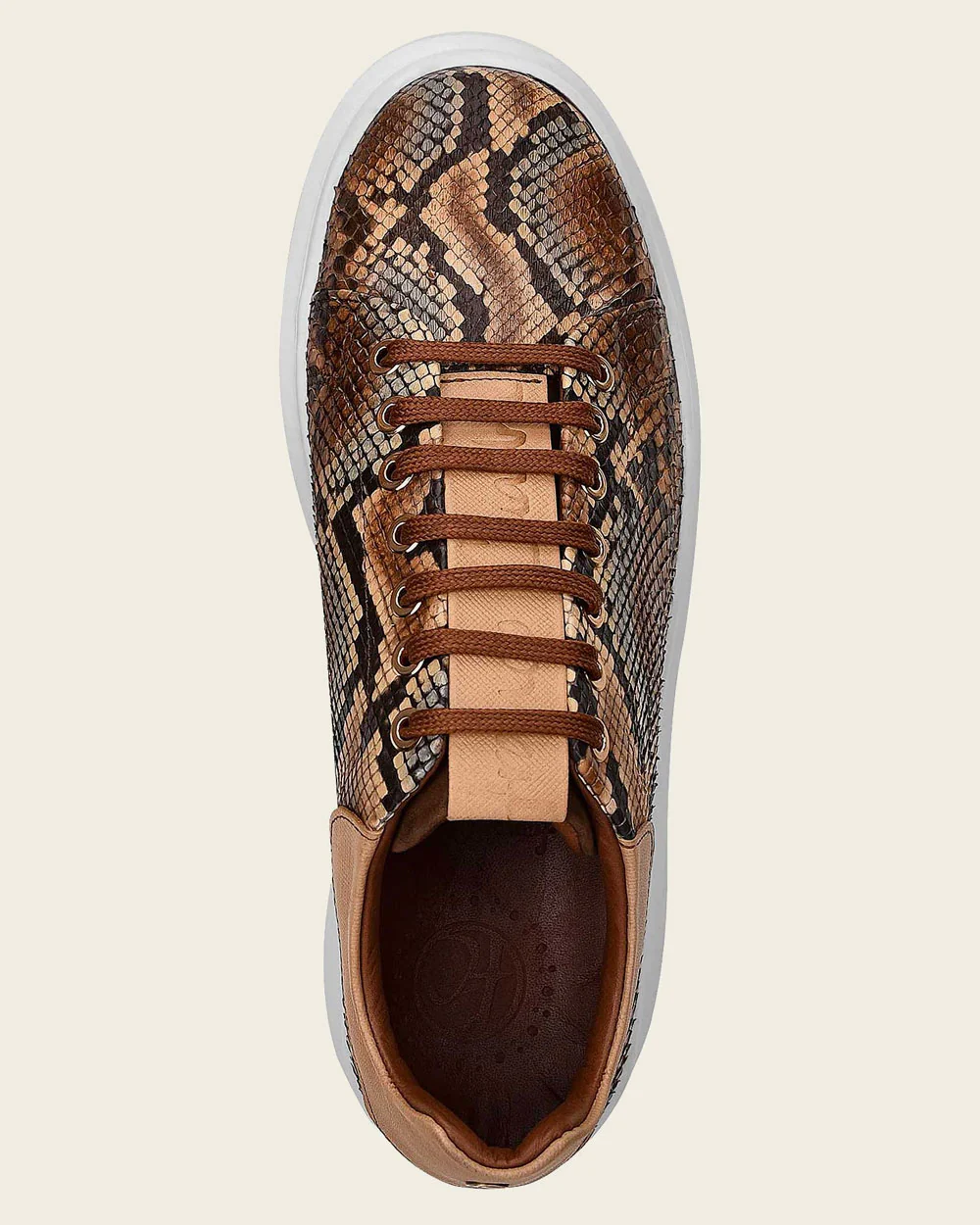 Sneakers brown full exotic leather 7 Sneakers brown full exotic leather
