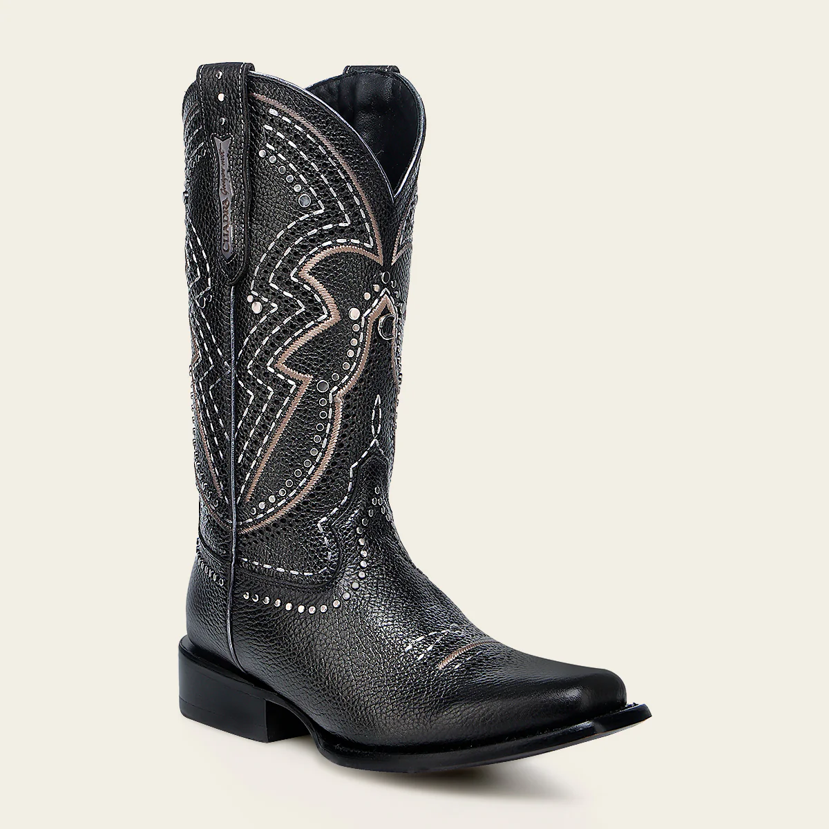 Western rodeo black bovine boot 13 Western rodeo black bovine boot