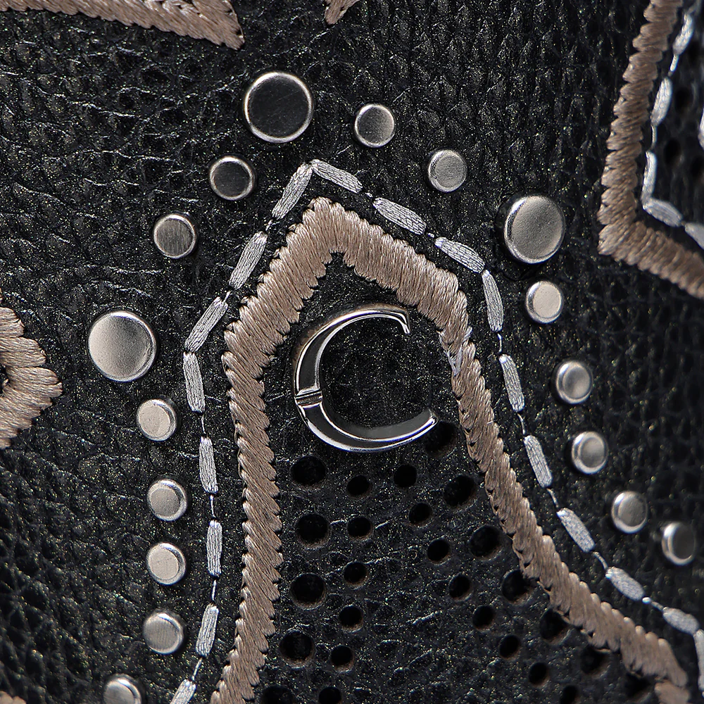 Western rodeo black bovine boot 15 Western rodeo black bovine boot