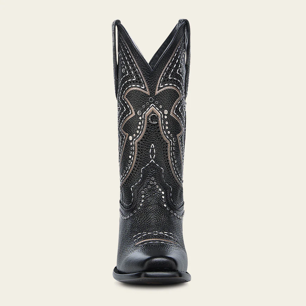 Western rodeo black bovine boot 7 Western rodeo black bovine boot