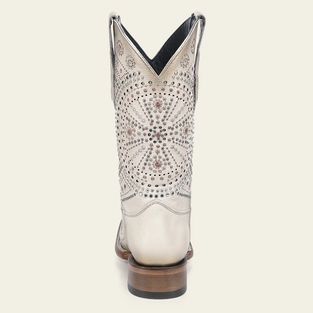 Western Rodeo Bone Bovine Boot