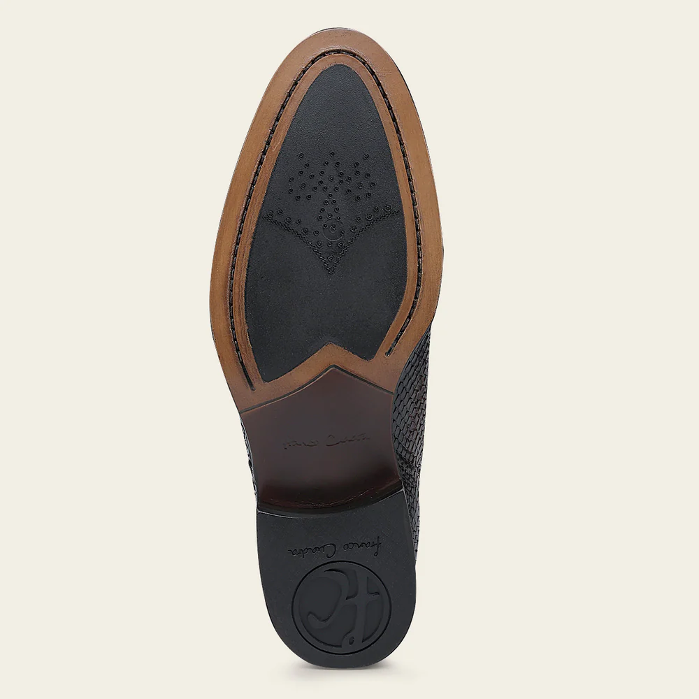 Brown formal full exotic shoe 11 Brown formal full exotic shoe
