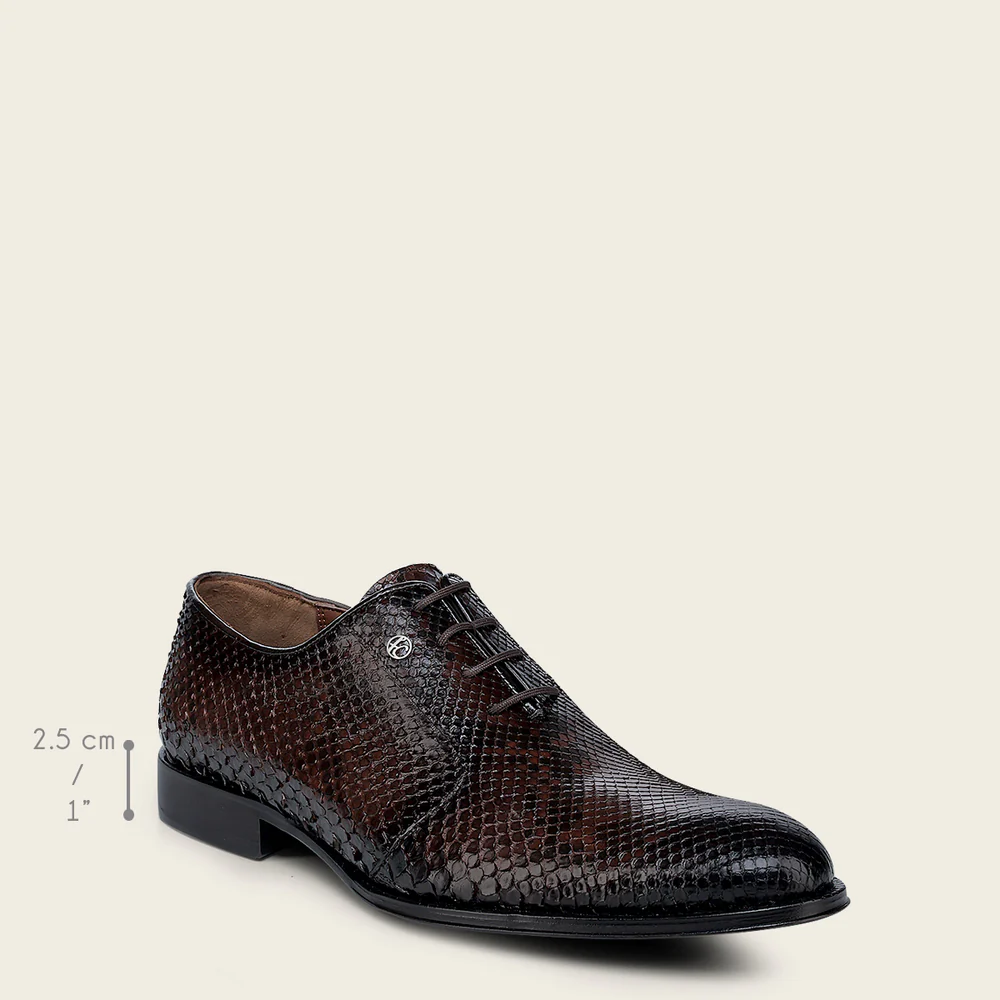 Brown formal full exotic shoe 12 Brown formal full exotic shoe