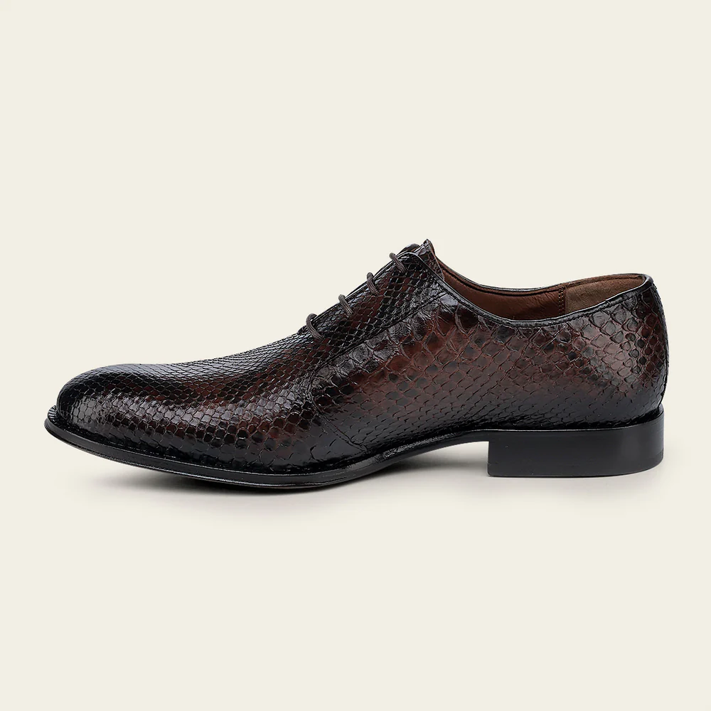 Brown formal full exotic shoe 18 Brown formal full exotic shoe