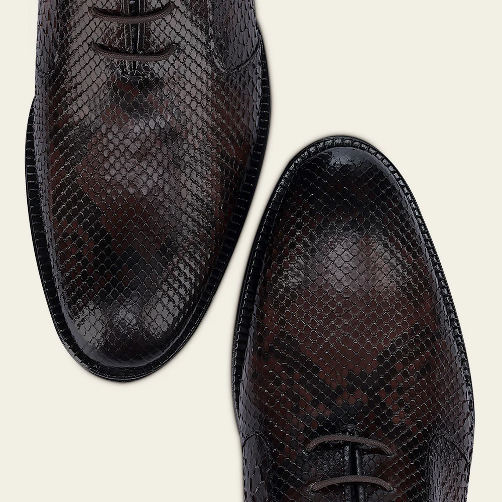 Brown formal full exotic shoe 22 Brown formal full exotic shoe