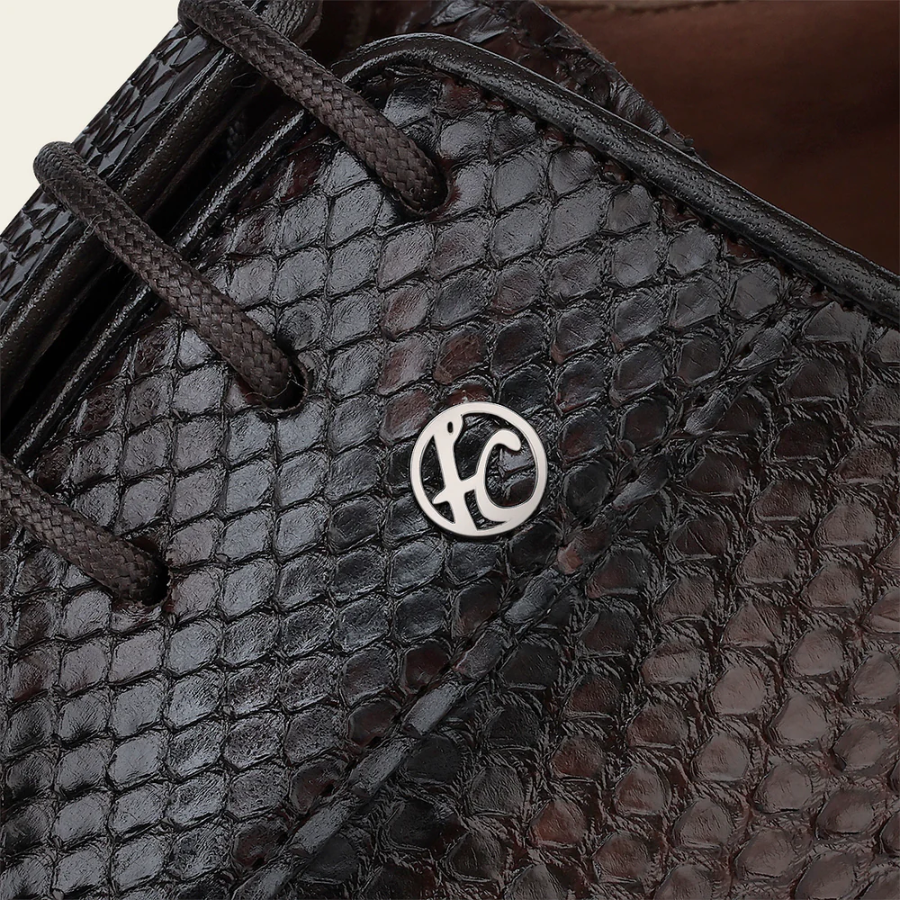 Brown formal full exotic shoe 3 Brown formal full exotic shoe