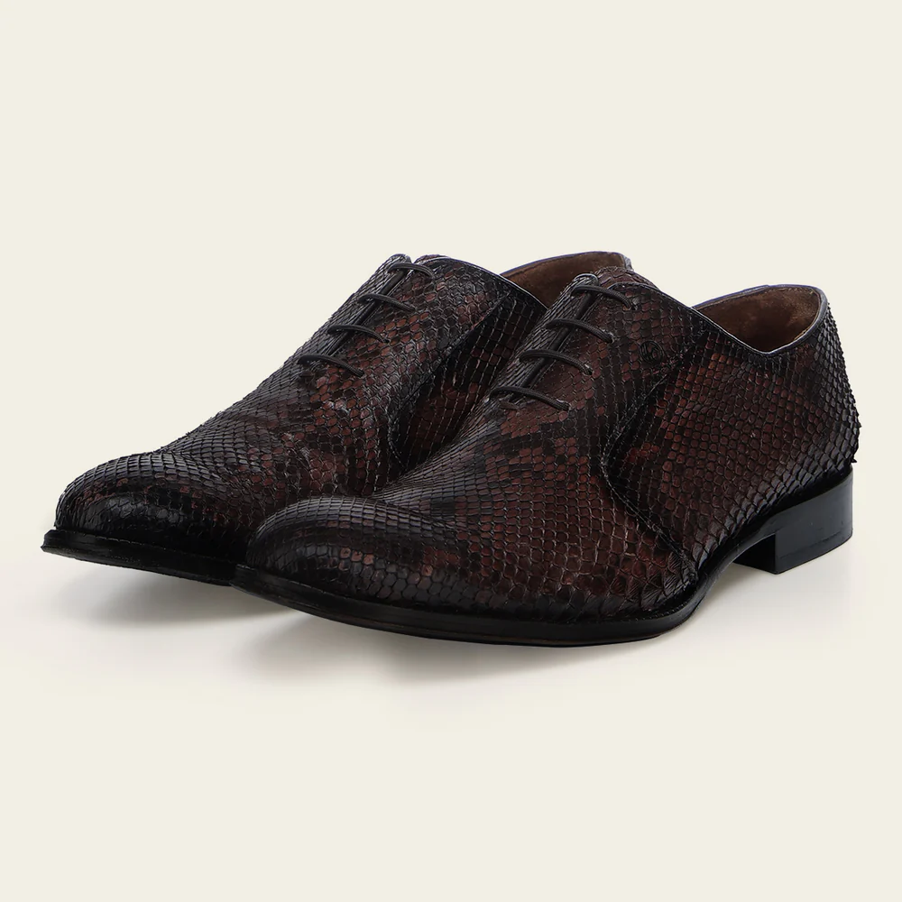 Brown formal full exotic shoe 9 Brown formal full exotic shoe