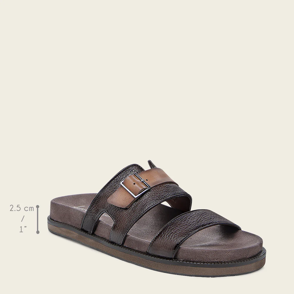Honey brown bovine sandal 10 Honey brown bovine sandal