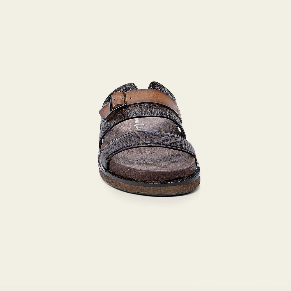 Honey brown bovine sandal 18 Honey brown bovine sandal