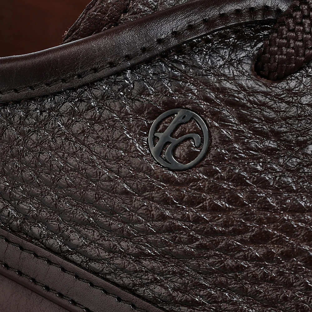 Brown ultra exotic sneaker