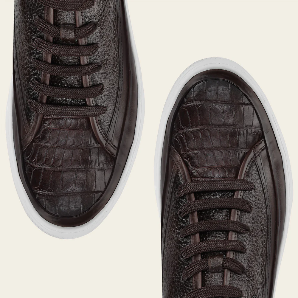 Brown ultra exotic sneaker