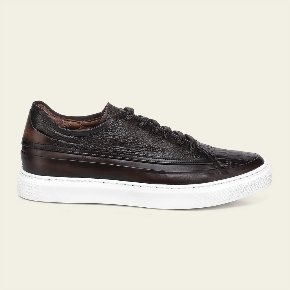 Brown ultra exotic sneaker
