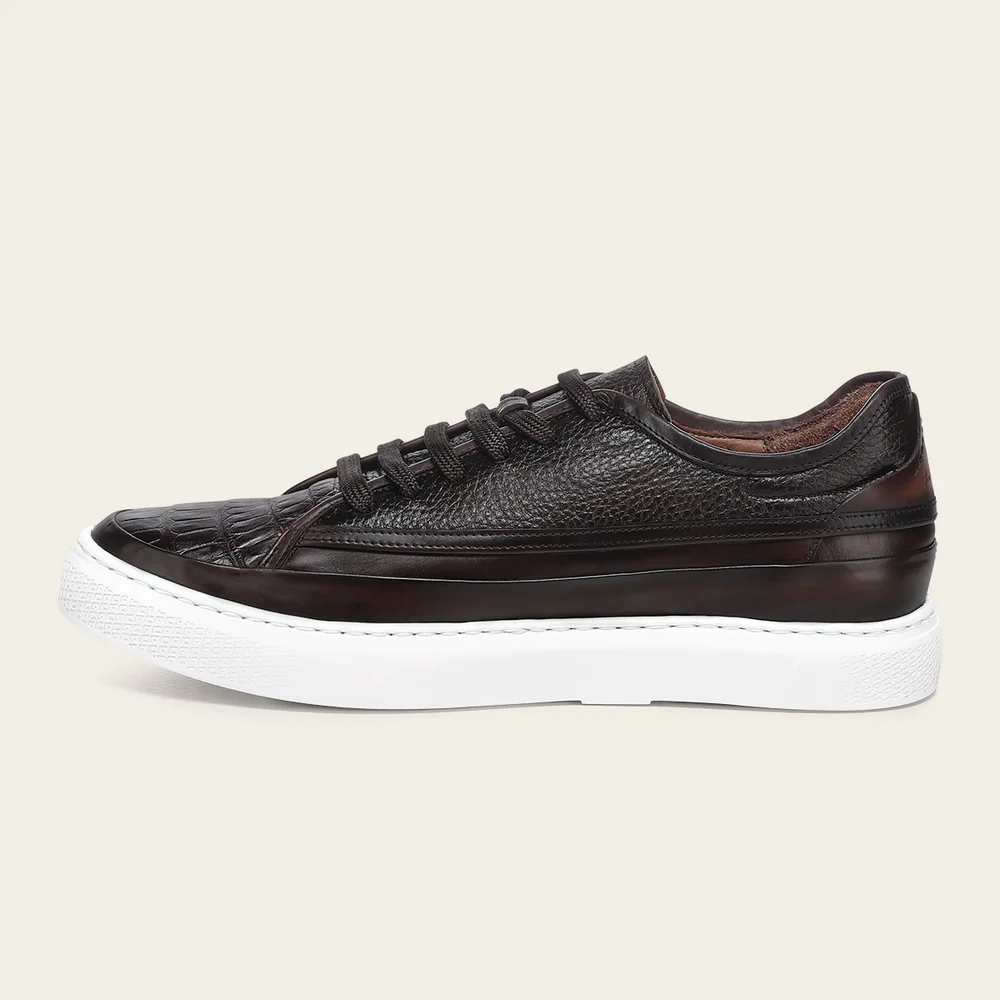 Brown ultra exotic sneaker
