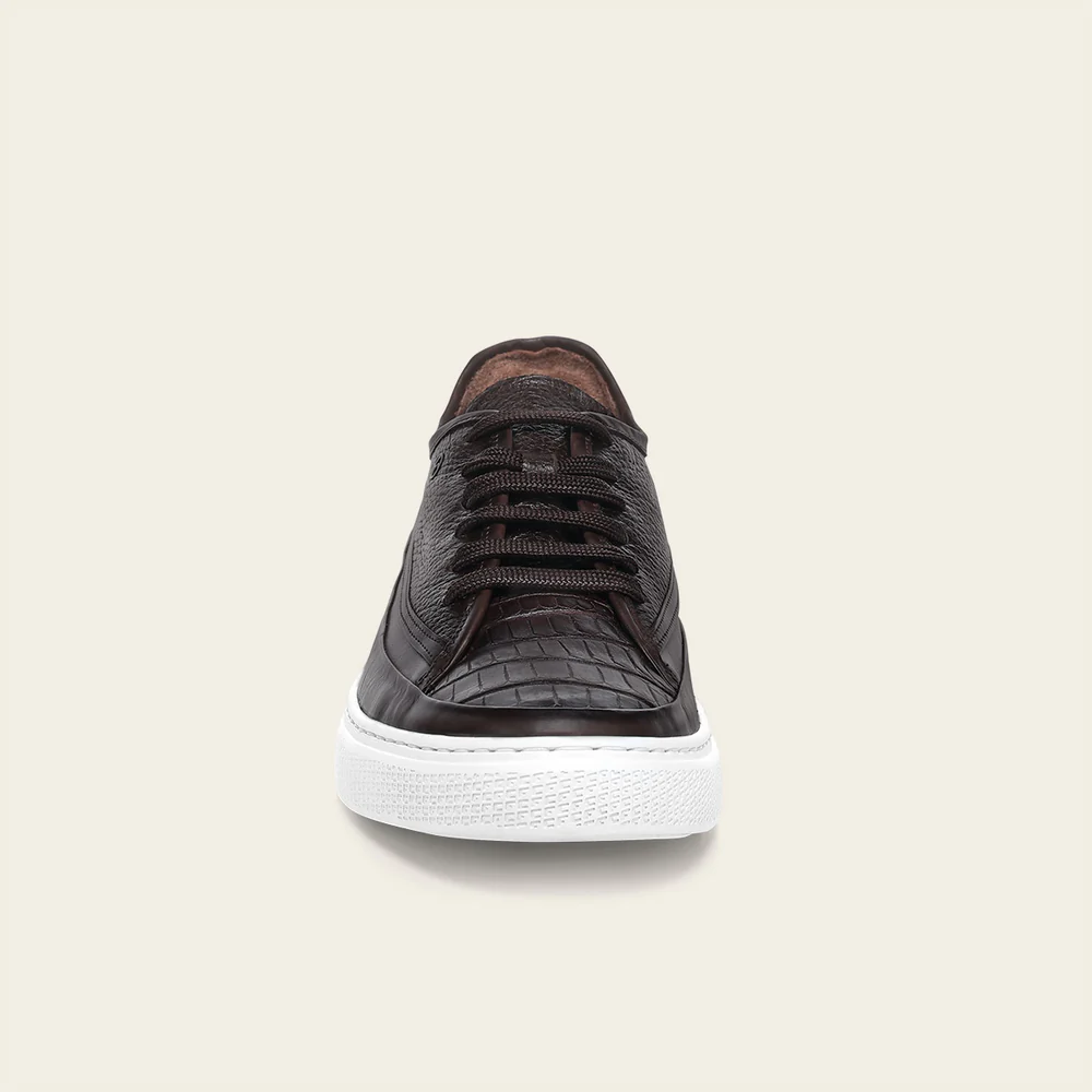 Brown ultra exotic sneaker