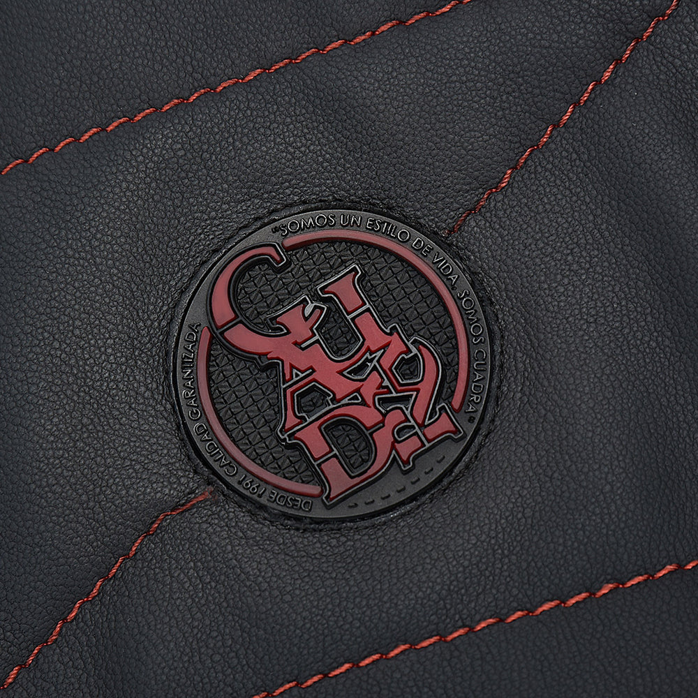 Luxury Black Men’s Lambskin Leather Vest