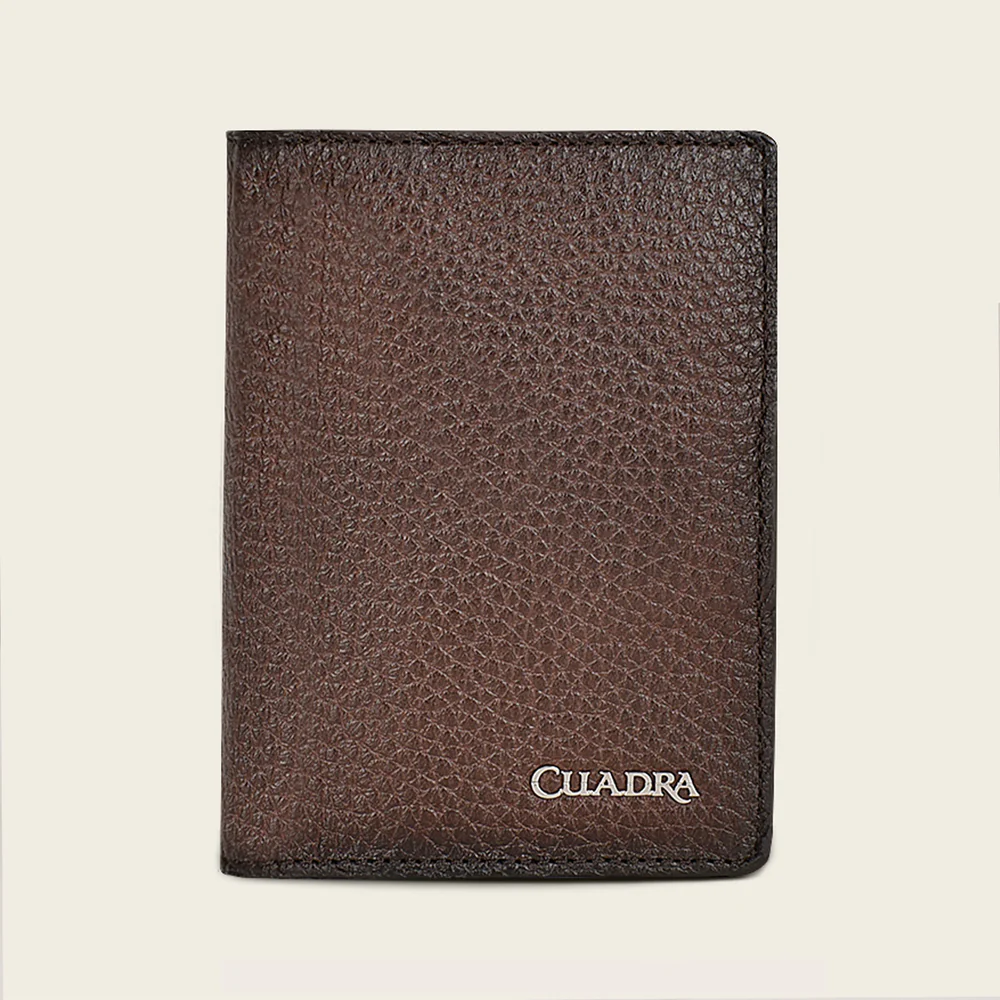 Almond Deerskin Leather Card Holder 11 Almond Deerskin Leather Card Holder