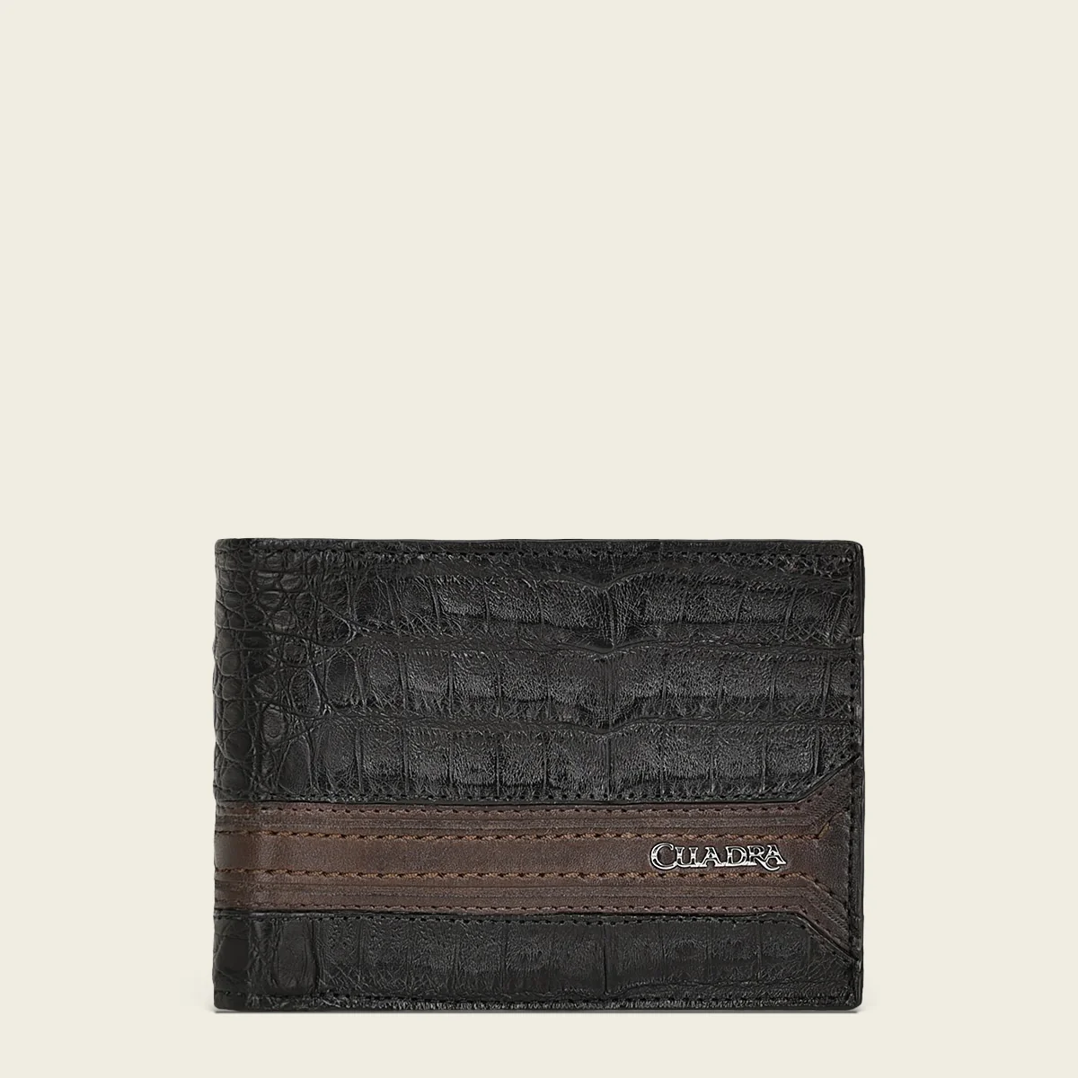 Men’s Genuine Fuscus Black Leather Bifold Wallet with Detachable Card Holder 8 Men’s Genuine Fuscus Black Leather Bifold Wallet with Detachable Card Holder