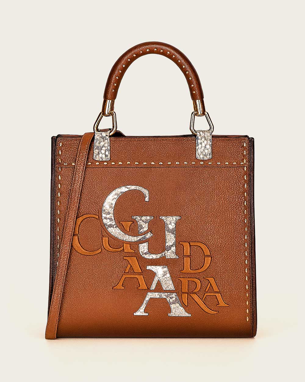 Honey Python Luxury Crossbody Bag