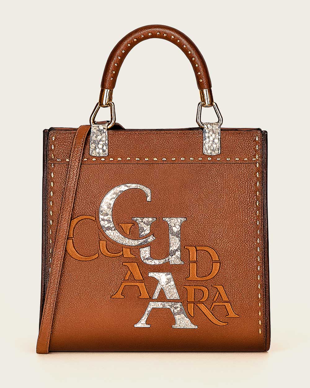 Honey Python Luxury Crossbody Bag