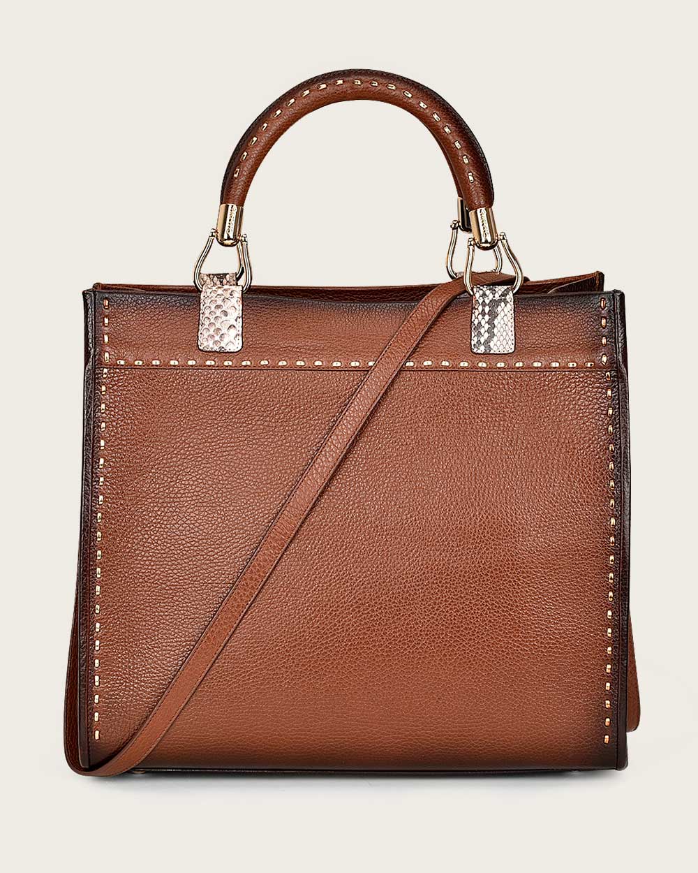 Honey Python Luxury Crossbody Bag