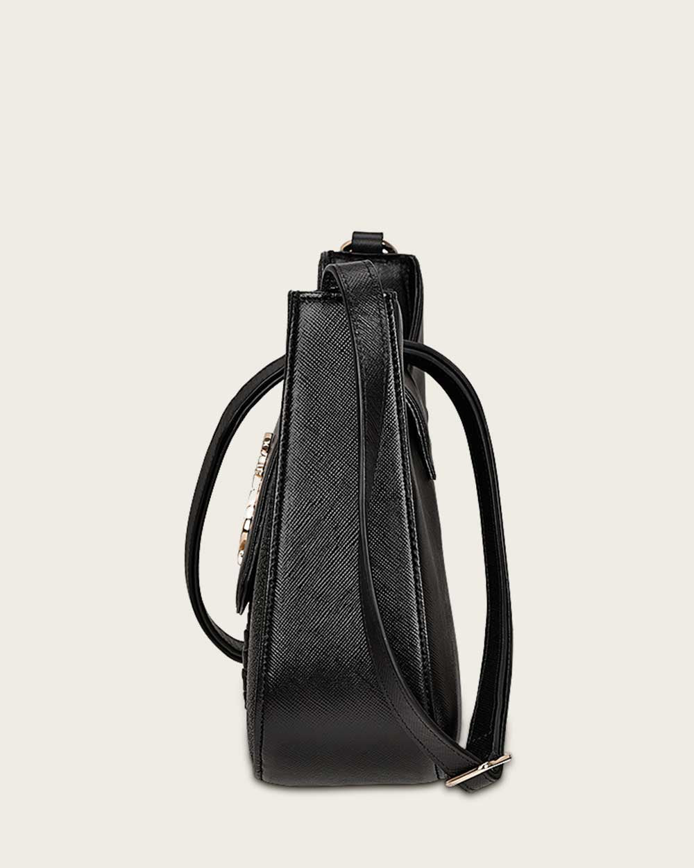 Luxury Black Stingray Leather Shoulder Bag for Women 14 Luxury Black Stingray Leather Shoulder Bag for Women