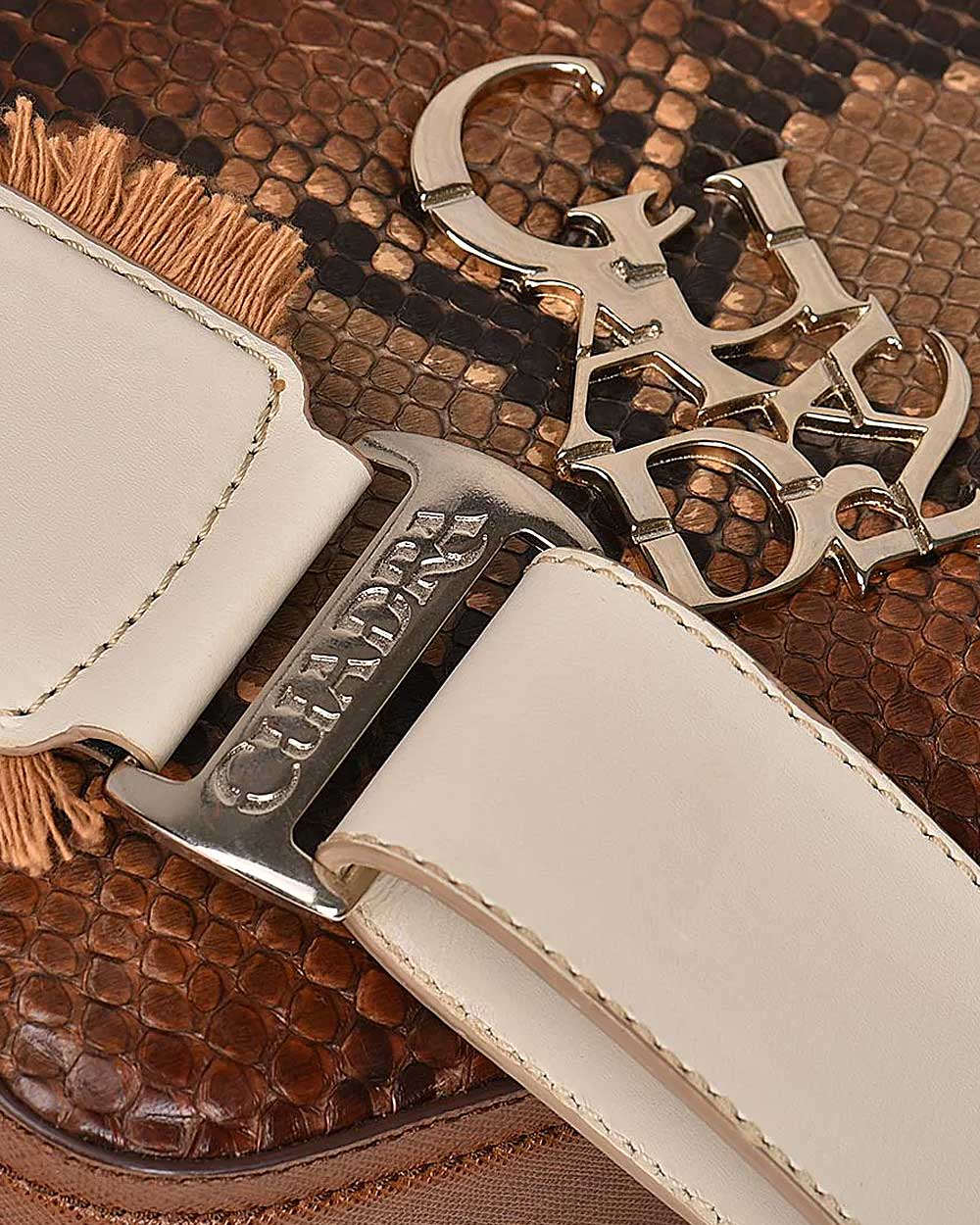 Honey Python Fashion Handbag