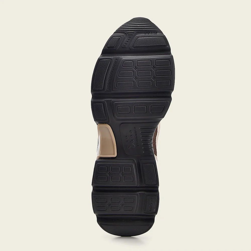 Honey Luxury Sneakers in Genuine Python Leather