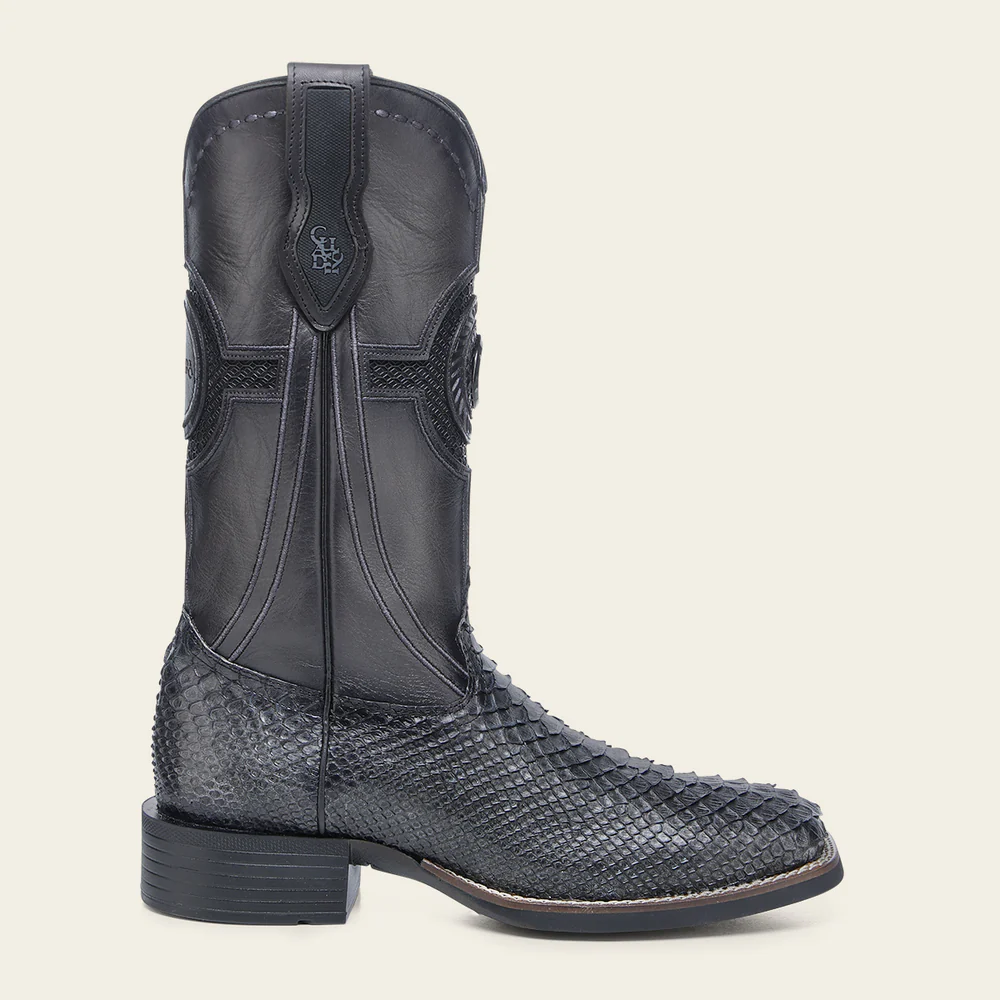 Western rodeo oxford python boot