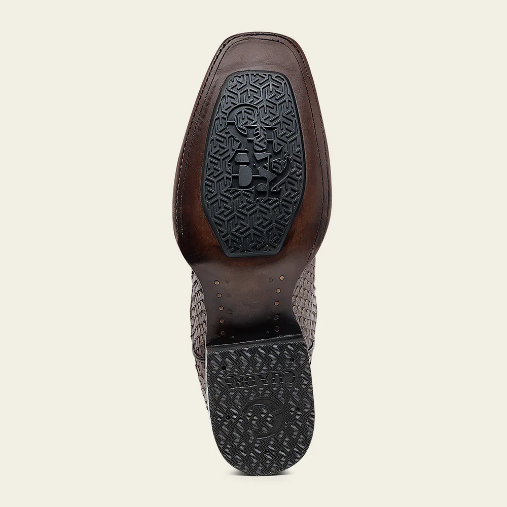 Western Rodeo Light Brown Python Boot