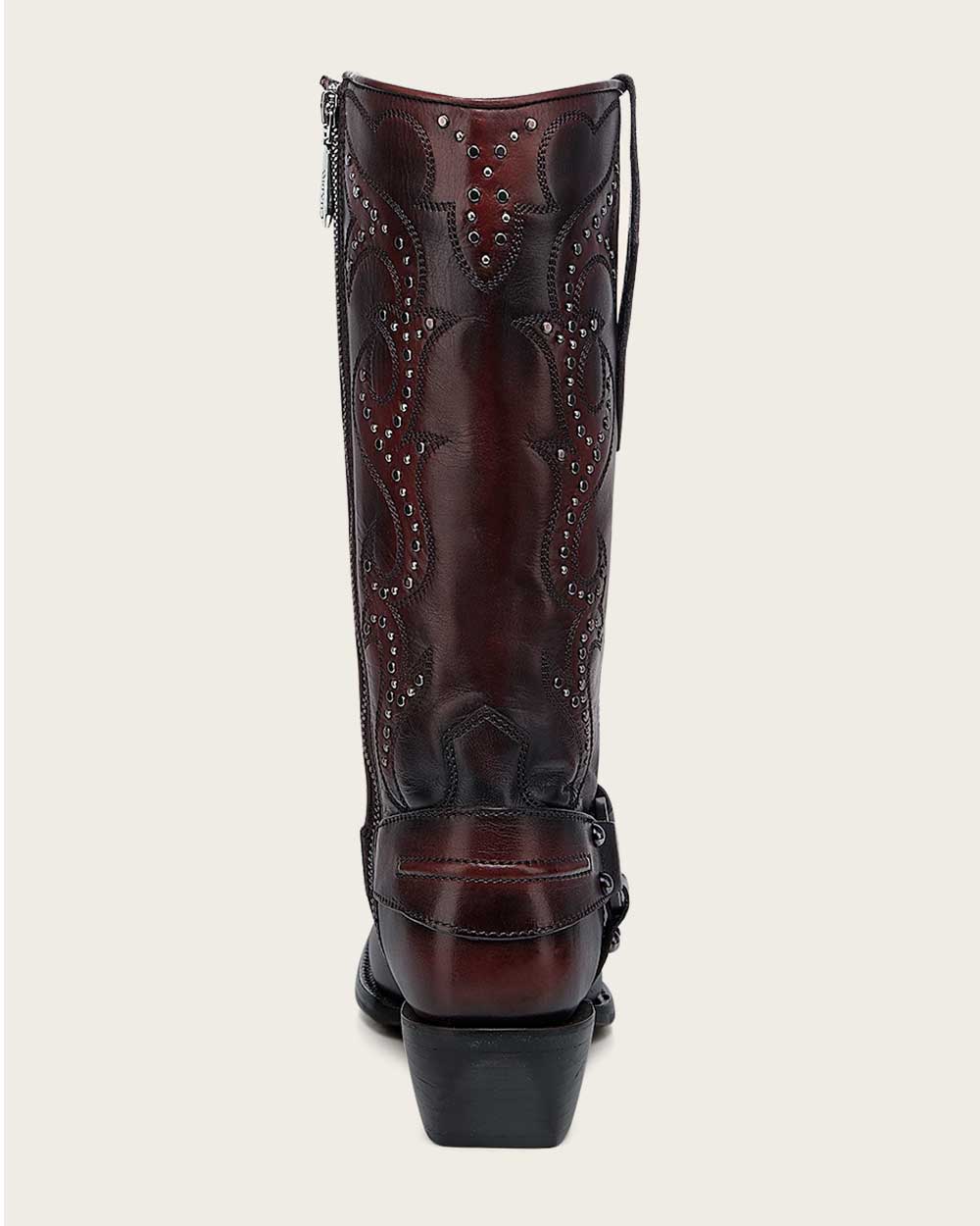 Urban wine and black biker boot 9 Urban wine and black biker boot