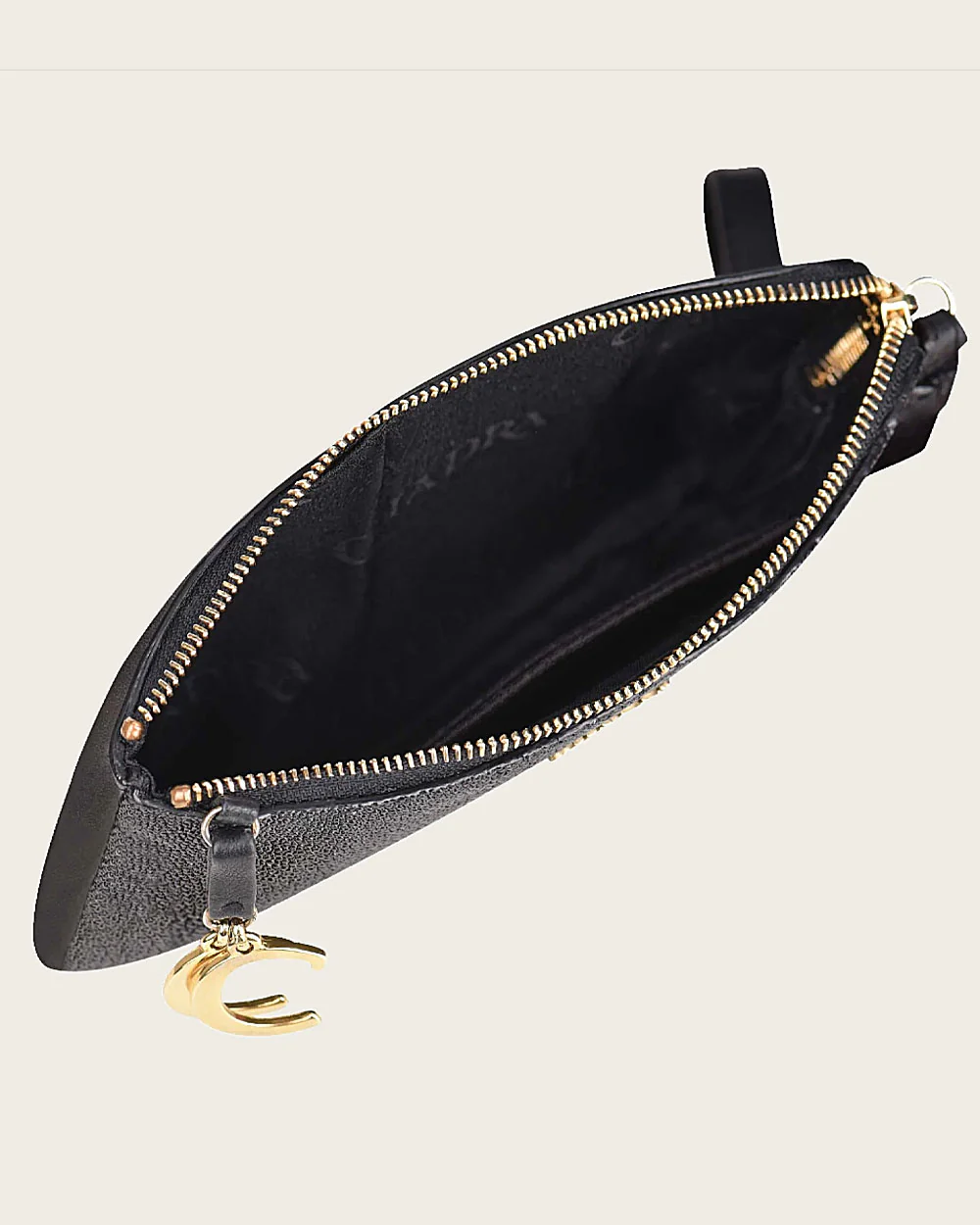 Black stingray coin wallet