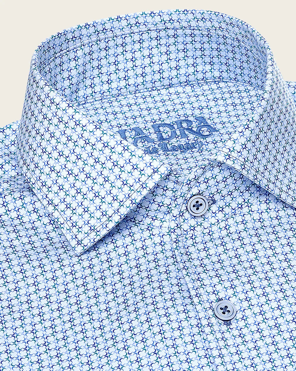 Sapphire Mosaic Print Men’s Shirt 3 Sapphire Mosaic Print Men’s Shirt