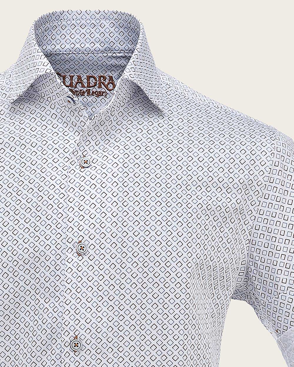 Cuadra Blue and brown plaid Shirt