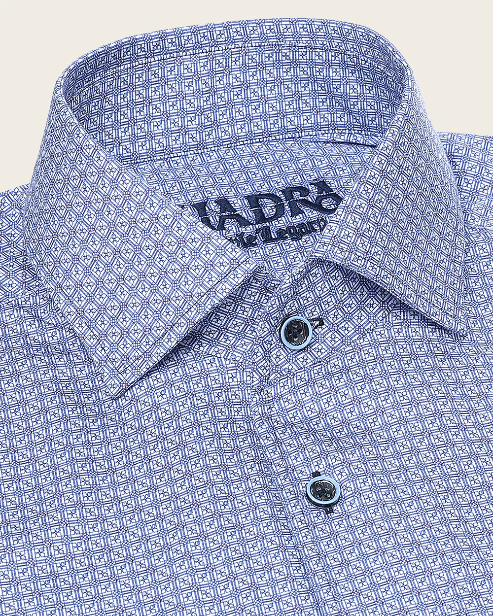 Cuadra Blue Plaid Shirt