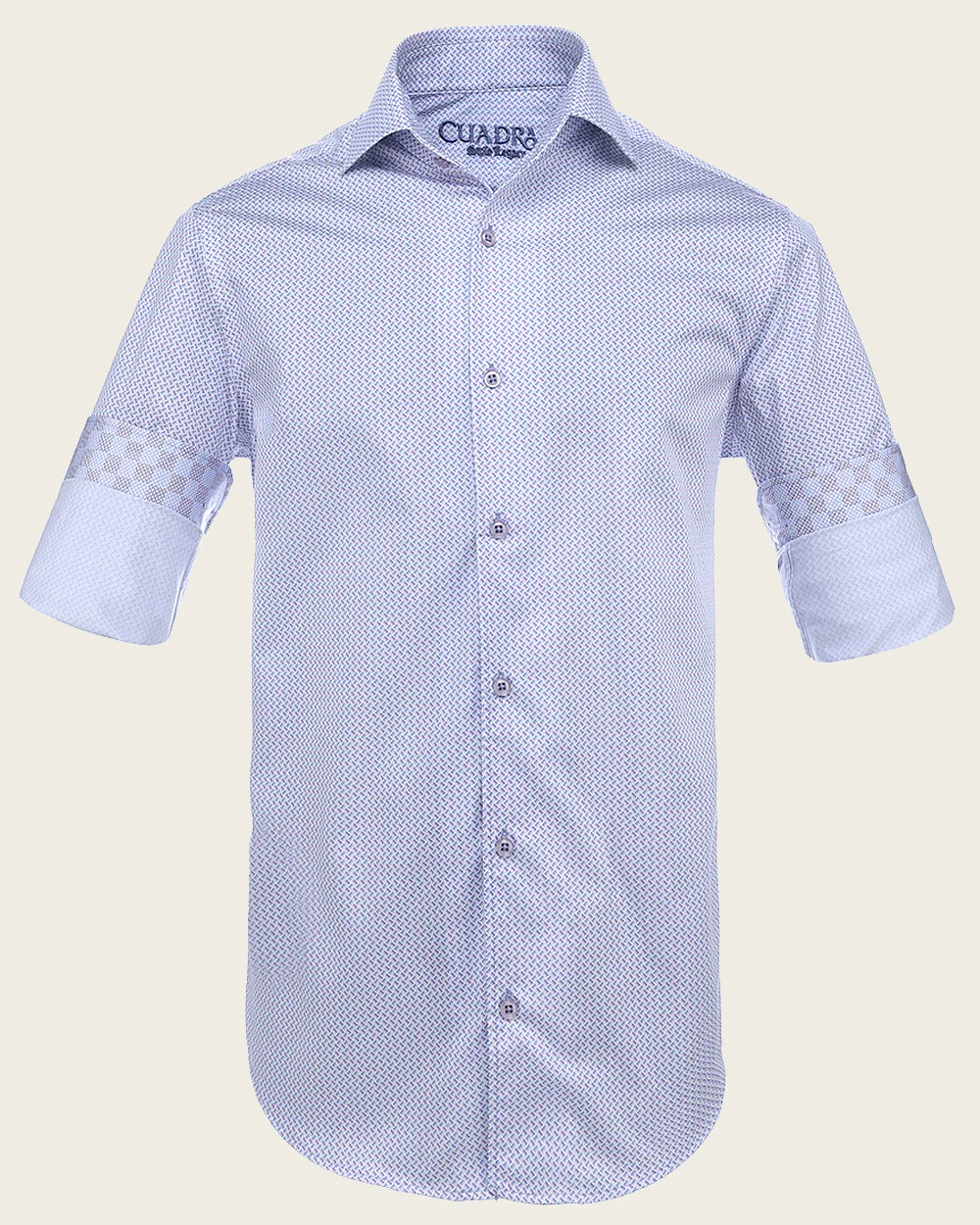 Men’s Shirt with Subtle Multicolor Design