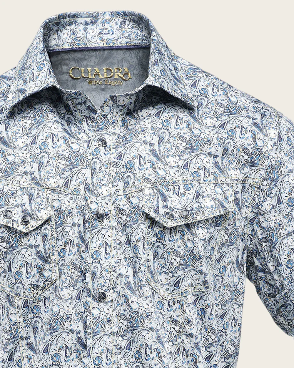 Men’s Long Sleeve Light Multicolor Paisley Print Shirt in 100% Cotton 13 Men’s Long Sleeve Light Multicolor Paisley Print Shirt in 100% Cotton