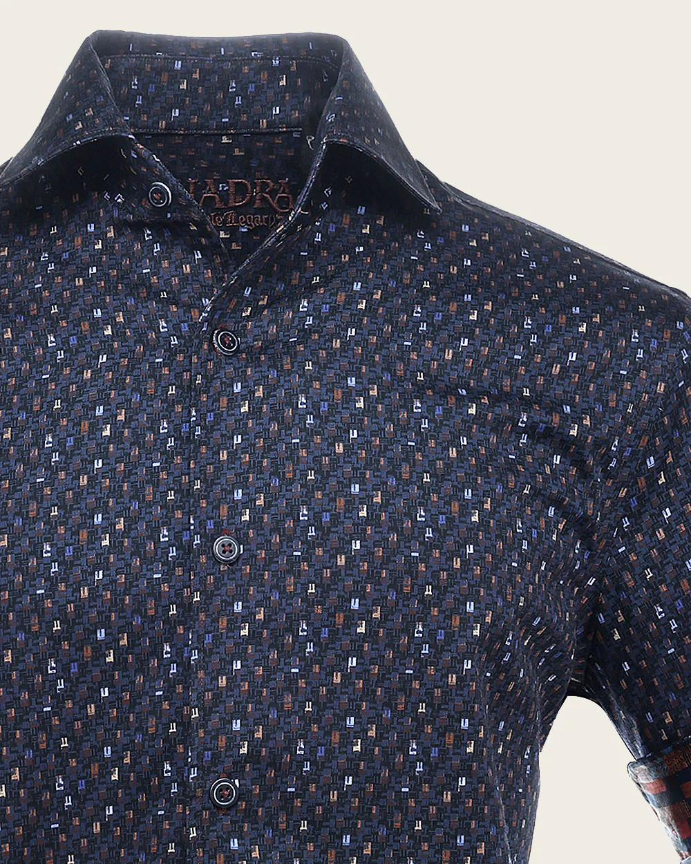Men’s Shirt with Multicolor Dots