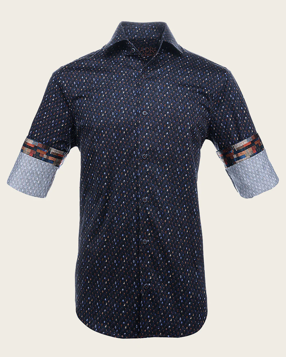 Men’s Shirt with Multicolor Dots