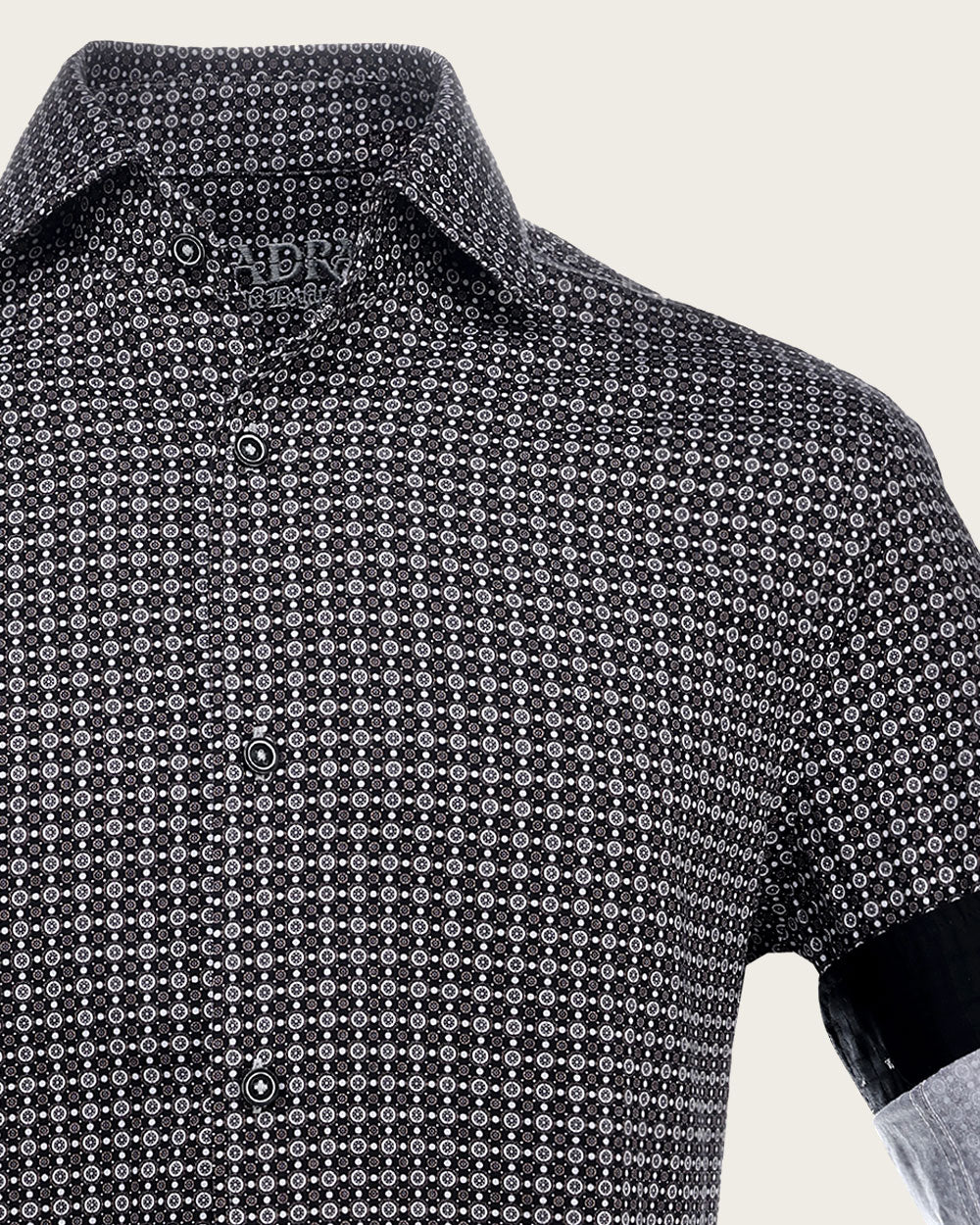 Black Dot Pattern Shirt