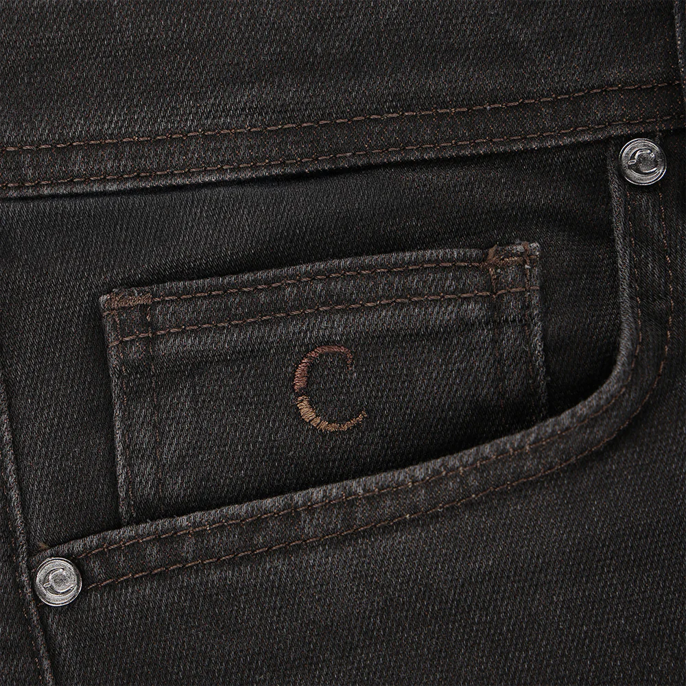 Luxury Men’s Brown Straight-Cut Denim Jeans 10 Luxury Men’s Brown Straight-Cut Denim Jeans