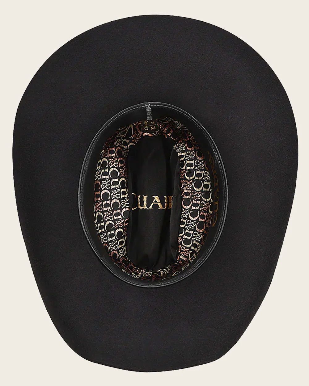 Black Monterrey Cowboy Hat in 100% Premium Merino Wool