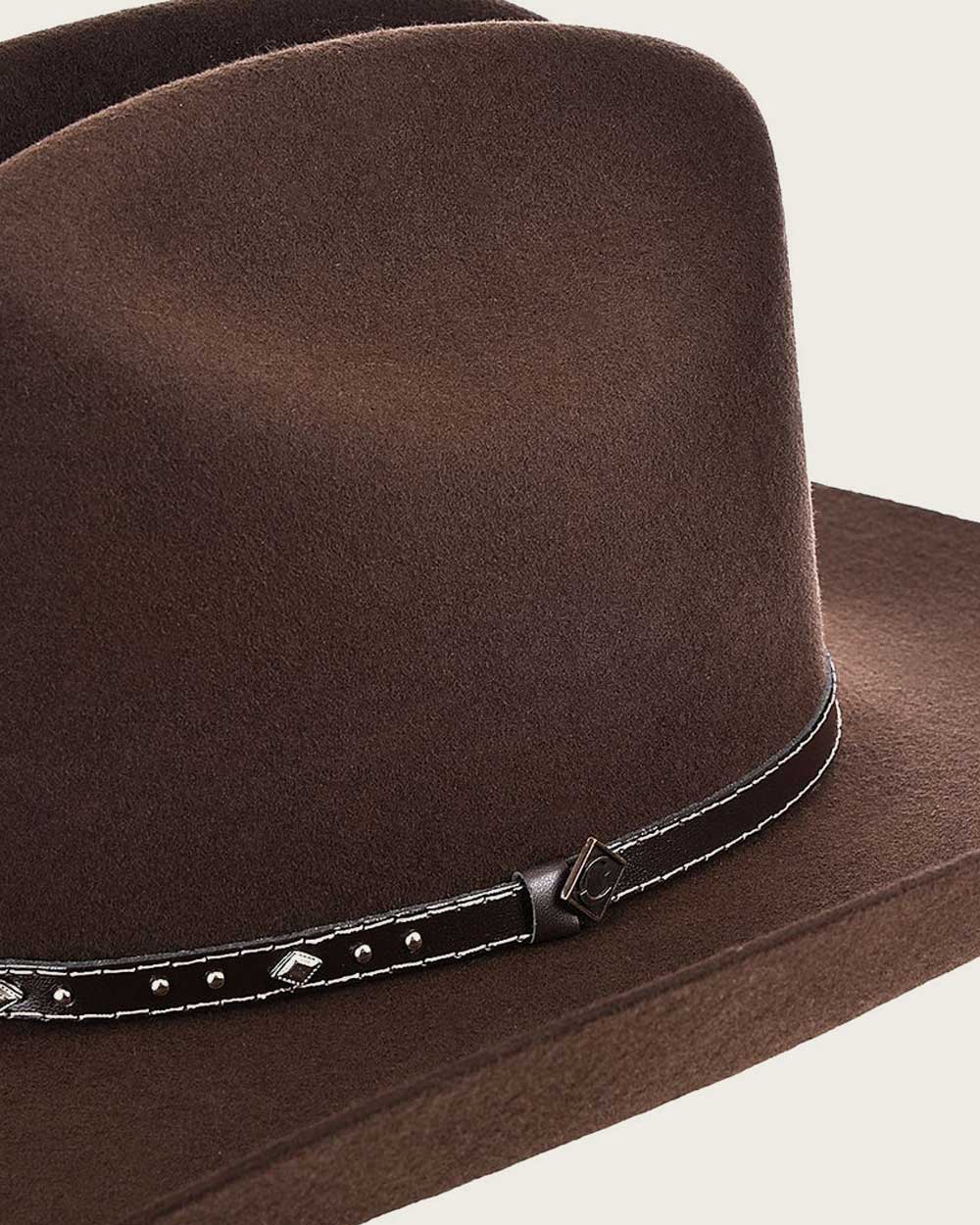 Monterrey Hat in Dark Brown Wool