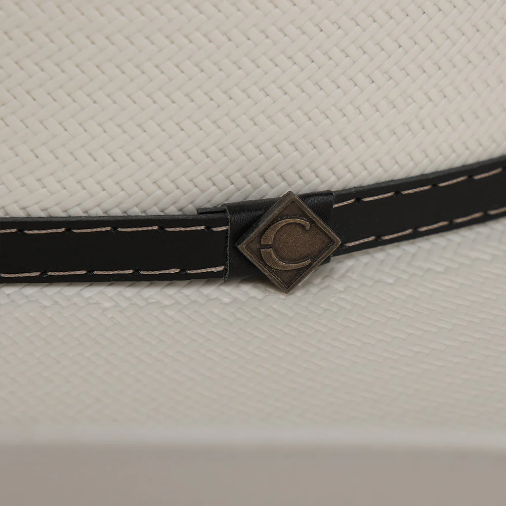 White Monterrey Shantung 20x Hat 12 White Monterrey Shantung 20x Hat