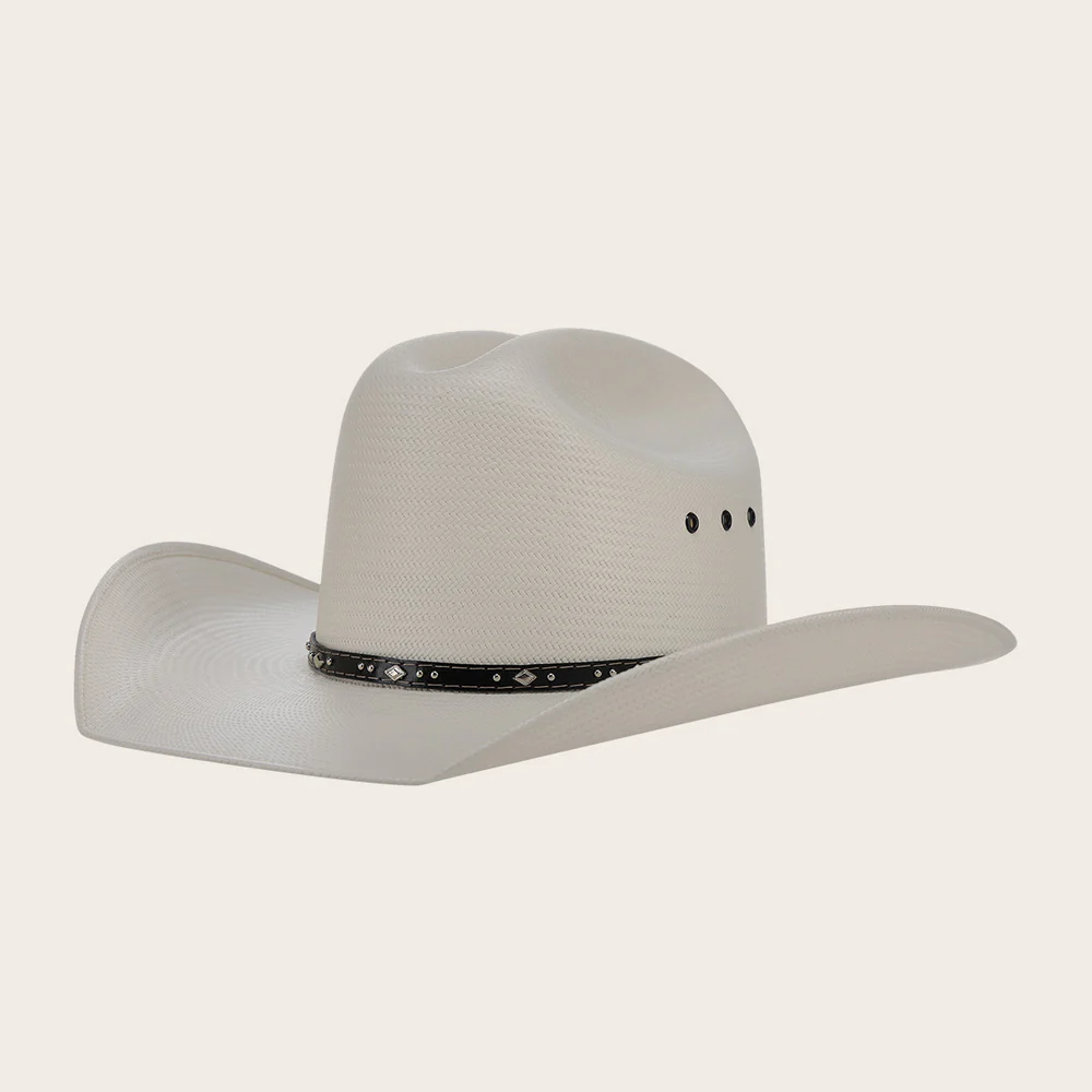 White Monterrey Shantung 20x Hat 14 White Monterrey Shantung 20x Hat